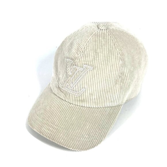 LOUIS VUITTON M7752L Cap LV Signature Corduroy hat cap baseball cap - Picture 1 of 14